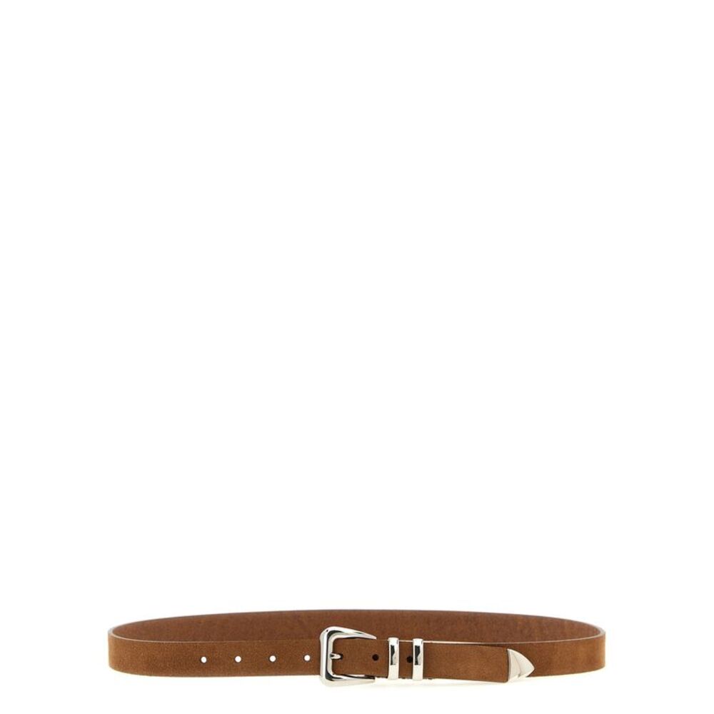 Brunello Cucinelli Brown Calfskin Regular Men's Belt